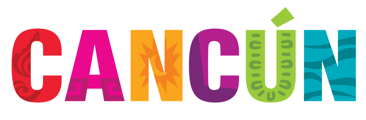 Logo visita cancun mexico